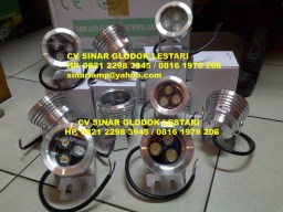Lampu Sorot Taman LED 3 x 2W